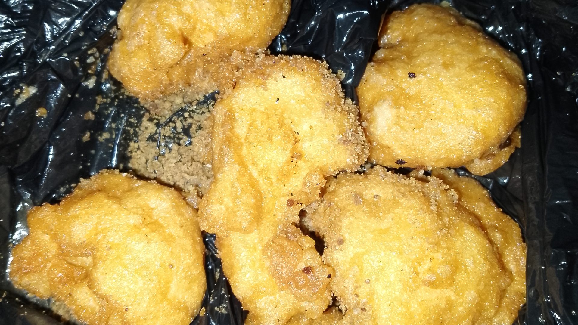 Beignets de haricots africains, type akara