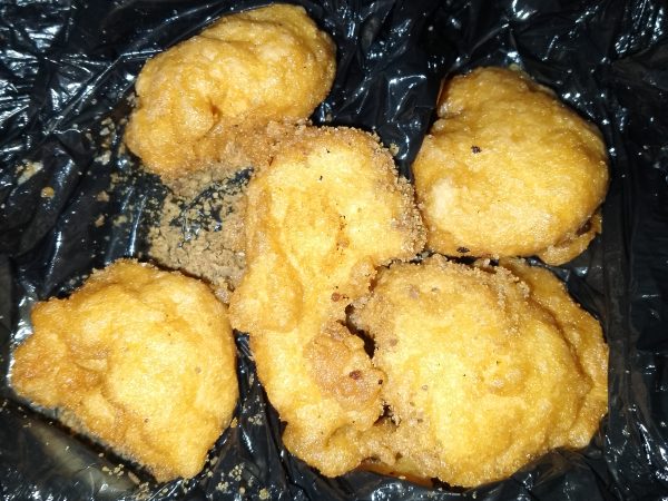 Beignets de haricots africains, type akara
