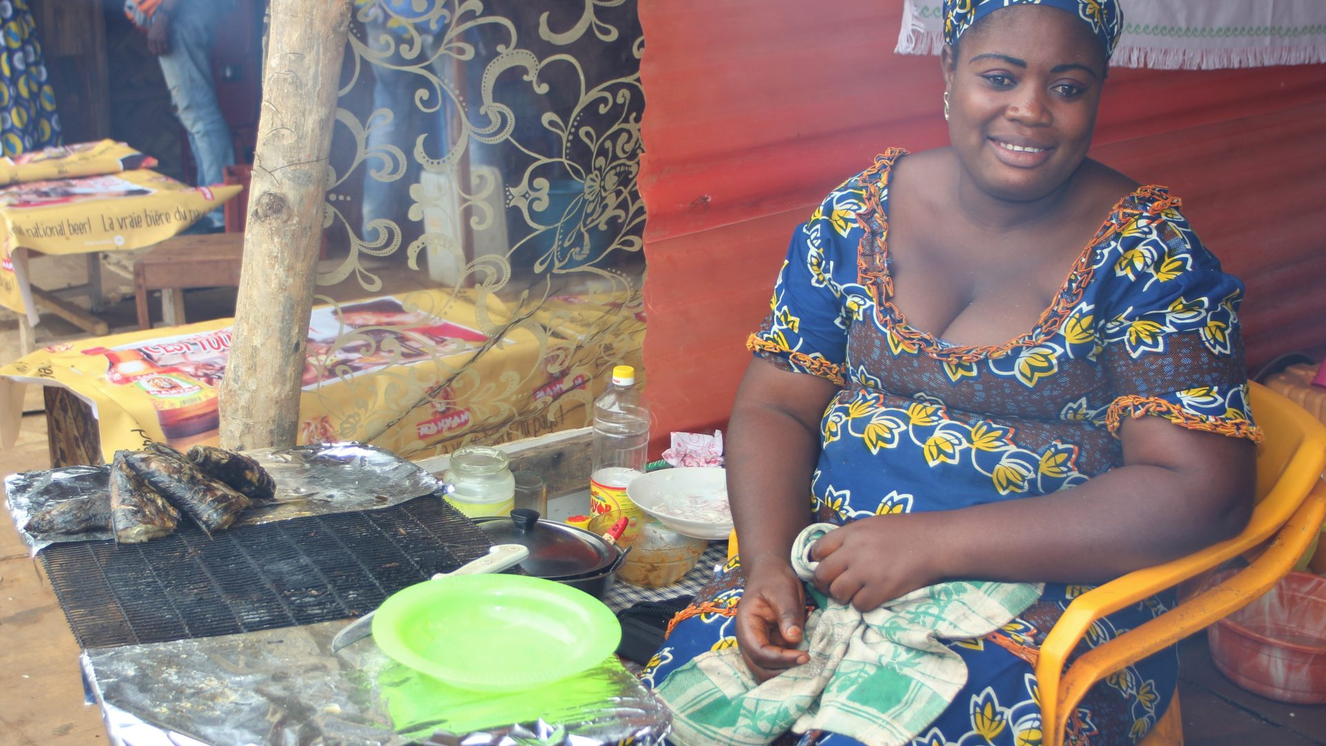 Poisson braisé au Cameroun